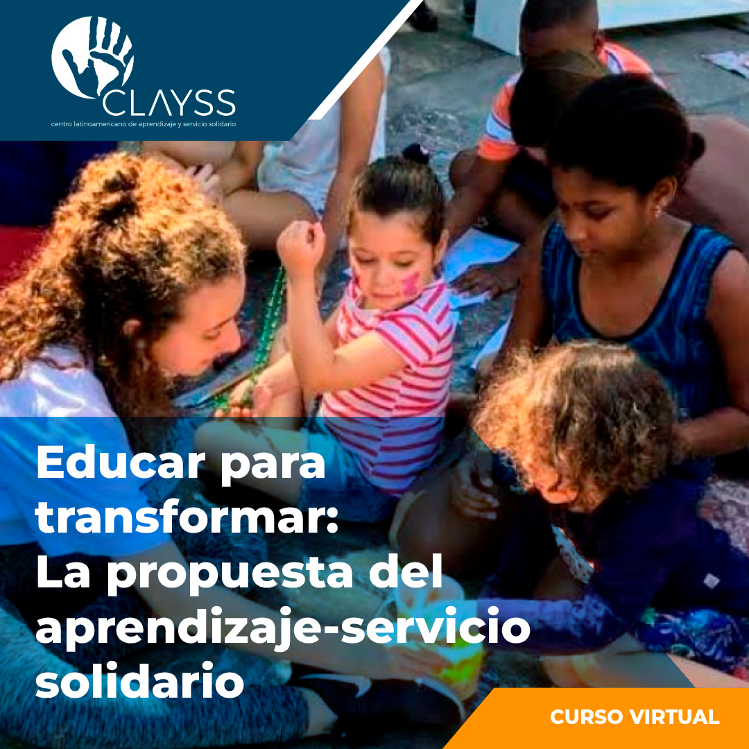 #Capacitación 𝗘𝗱𝘂𝗰𝗮𝗿 𝗽𝗮𝗿𝗮 𝘁𝗿𝗮𝗻𝘀𝗳𝗼𝗿𝗺𝗮𝗿: 𝗟𝗮 𝗽𝗿𝗼𝗽𝘂𝗲𝘀𝘁𝗮 𝗱𝗲𝗹 𝗮𝗽𝗿𝗲𝗻𝗱𝗶𝘇𝗮𝗷𝗲-𝘀𝗲𝗿𝘃𝗶𝗰𝗶𝗼 𝘀𝗼𝗹𝗶𝗱𝗮𝗿𝗶𝗼
Inicia: 6/09. Curso virtual en español. ¡Inscribite ya!
clayss.org/featured_item/…
#AYSS #capacitaciondocente #educacion #Escuela