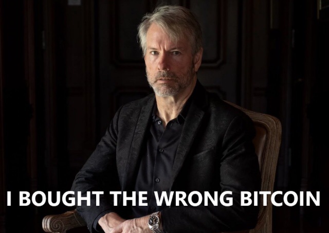 Bitcrash4's tweet photo. You bought BTC because of the BTC ticker and the price without doing your  own research. You bought the wrong Bitcoin.

BSV https://t.co/soc4gKvrcm