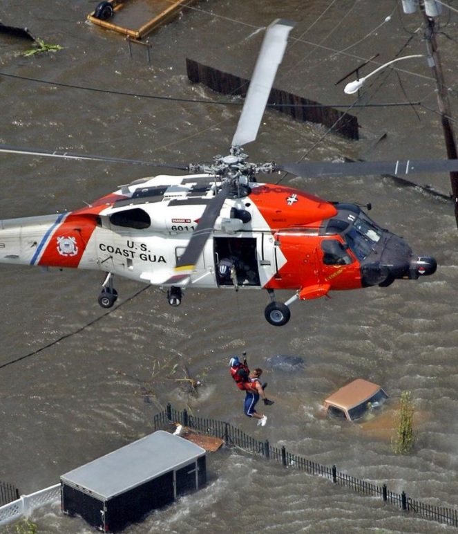 New Orleans on this date August 30 in 2005. Photo by David J. Phillip. #OTD #HurricaneKatrina