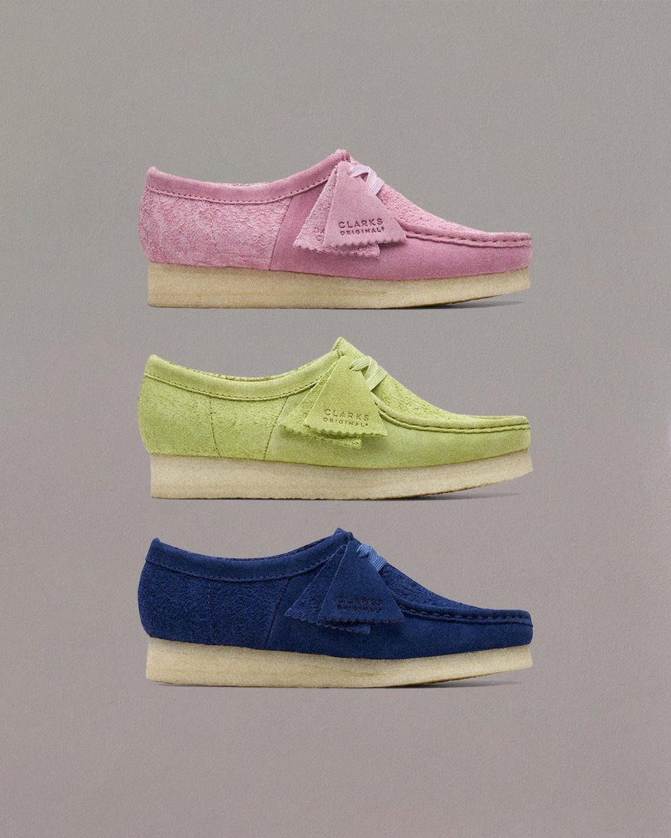 Footpatrol_ldn's tweet photo. Danielle Cathari teams up with Clarks Originals to deliver her take on the iconic Wallabee. Now available to shop in-store and online here: https://t.co/8YcXK5UEpx

#Footpatrol #TEAMFP #ClarksOriginal #DanielleCathari #ClarksWallabee https://t.co/kcl7HDz5t8