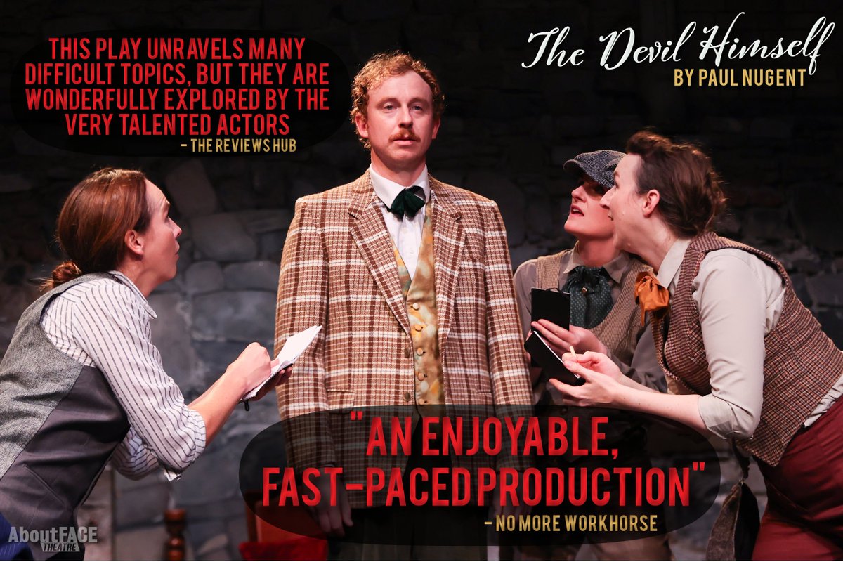 More lovely reviews! Join us at @smockalley to witness The Devil Himself - playing till Saturday!