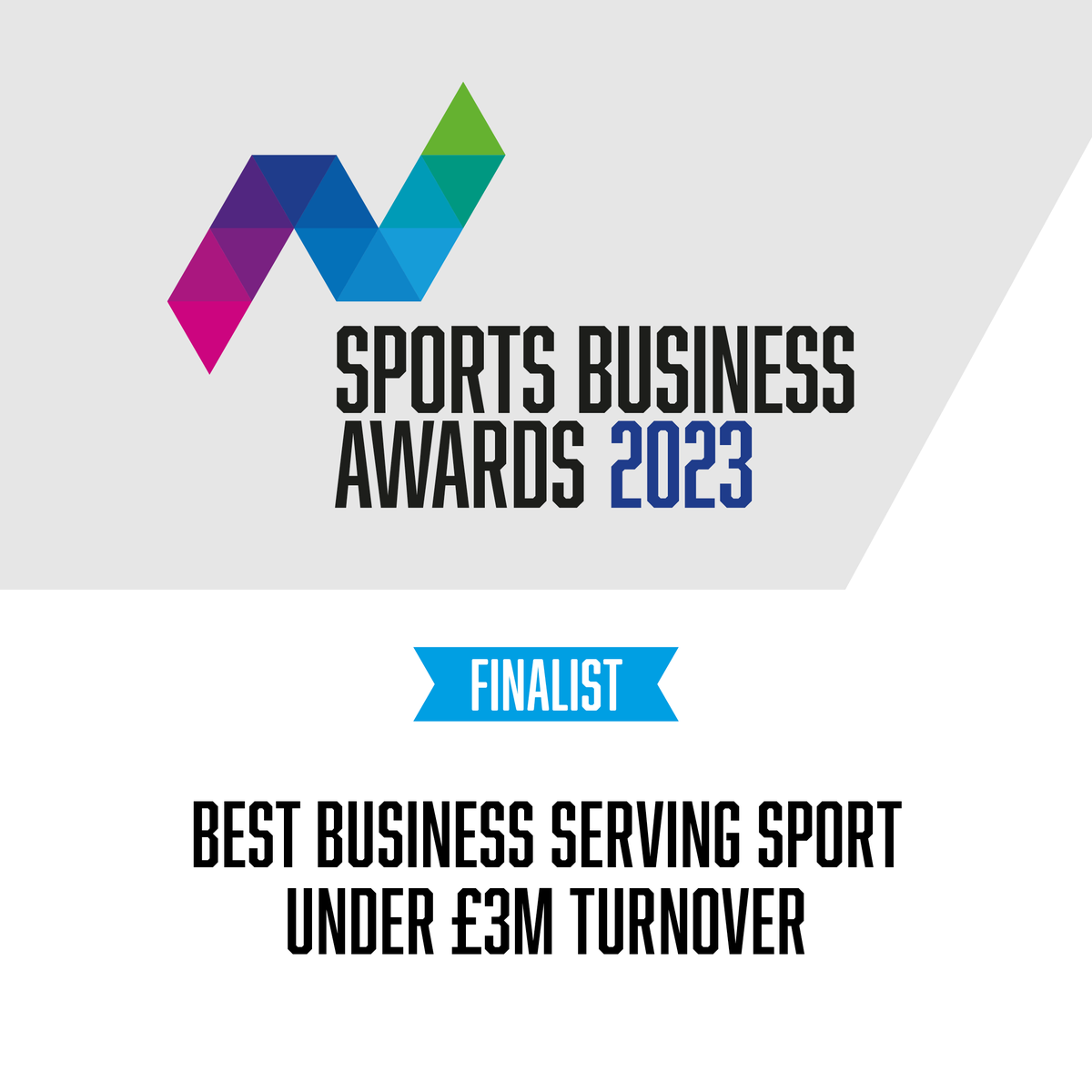 We've been shortlisted as a finalist for this year's Sport Business Awards for Best Business Serving Sport under £3m turnover! 🥳 

Congrats to all those shortlisted &amp; see you at the Awards Ceremony. 🏆 

Shortlist: sportsbusinessawards.co.uk/2023-finalists/ 

#Proud #Finalist #SBA23 #sportbusiness