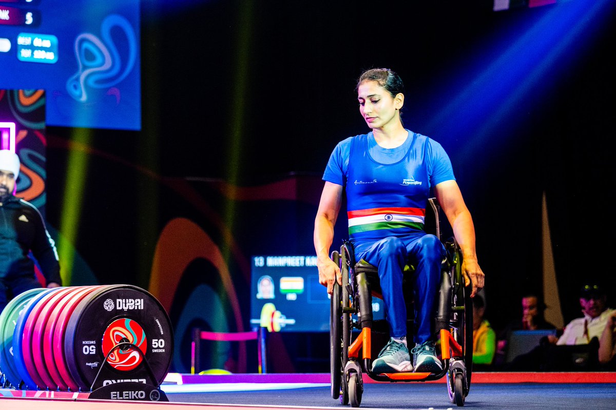ManpreetGangar's tweet photo. World parapowerlifting championship 2023 https://t.co/FyeVVXFfJJ