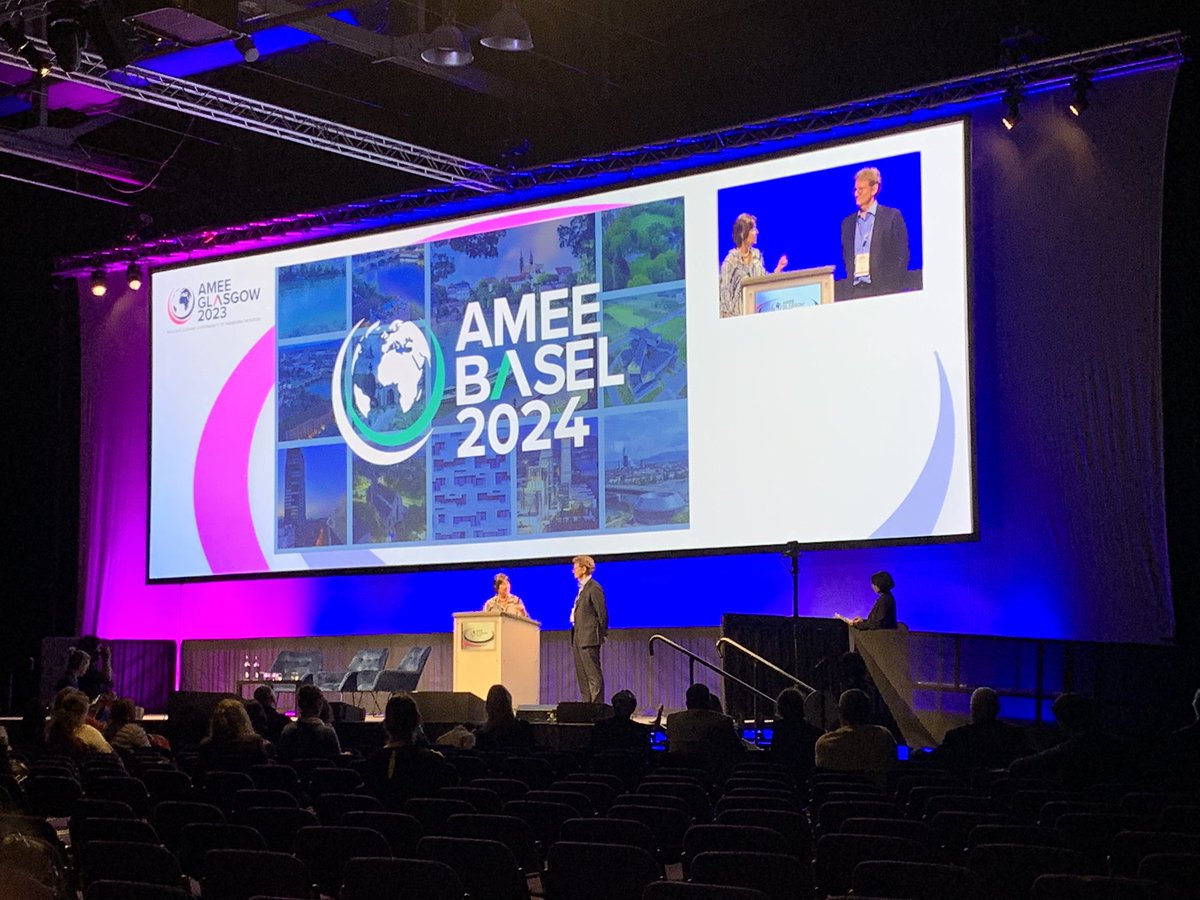 All are invited to #AMEE2024 in Basel #connect #grow #inspire