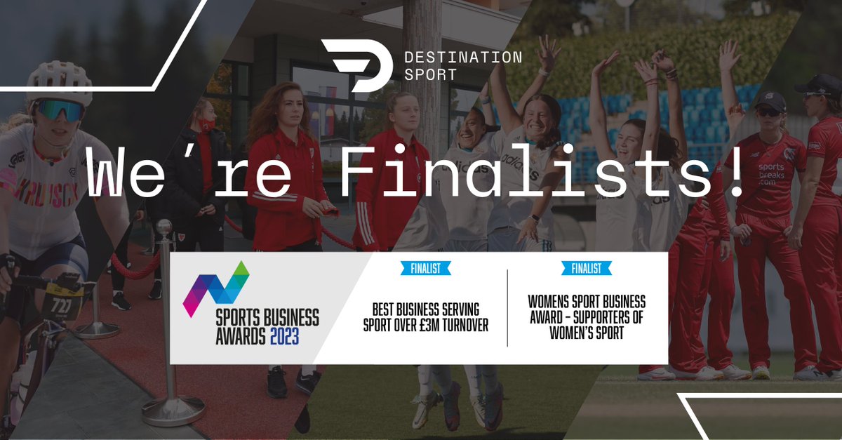 We're thrilled to be shortlisted for two awards in the Sports Business Awards! #SBA23