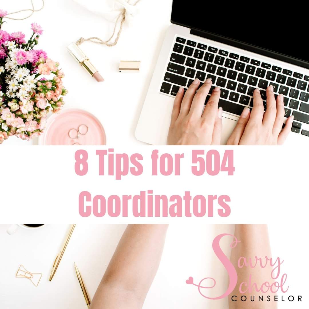 ICYMI, be sure to check out this blog post from last May for 504 coordinators. There are tips for the start of the new school year. Now is the time to get all of your ducks in a row so you can avoid the 'overwhelm' as the school year progresses. savvyschoolcounselor.com/8-tips-for-504…