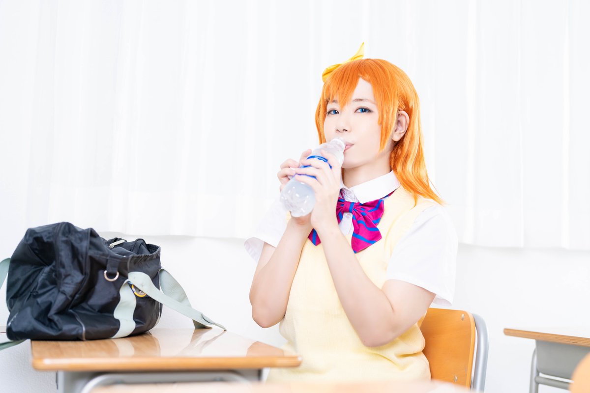 Ikari_Kazahana's tweet image. Cosplay.  
Kousaka Honoka / lovelive!   

放課後なにするっ？

 --------------------------------- 
📷→マイルさん(@mairu_wiz） 
🏠→studioN(@studioN2023)  

#studioNプレオープンイベント #studioN