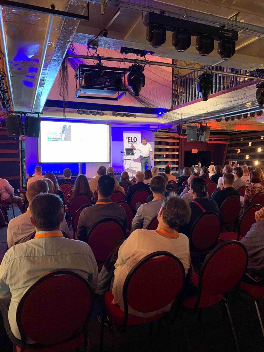 ELODigital_DE's tweet image. Zu Beginn der Veranstaltung gibt es eine Einführung in unser Produkt – die neue Version der ELO ECM Suite, der #Digitalisierungsplattform für modernes #Informationsmanagement. 

#ELODigital #ecmtour23 #hamburg