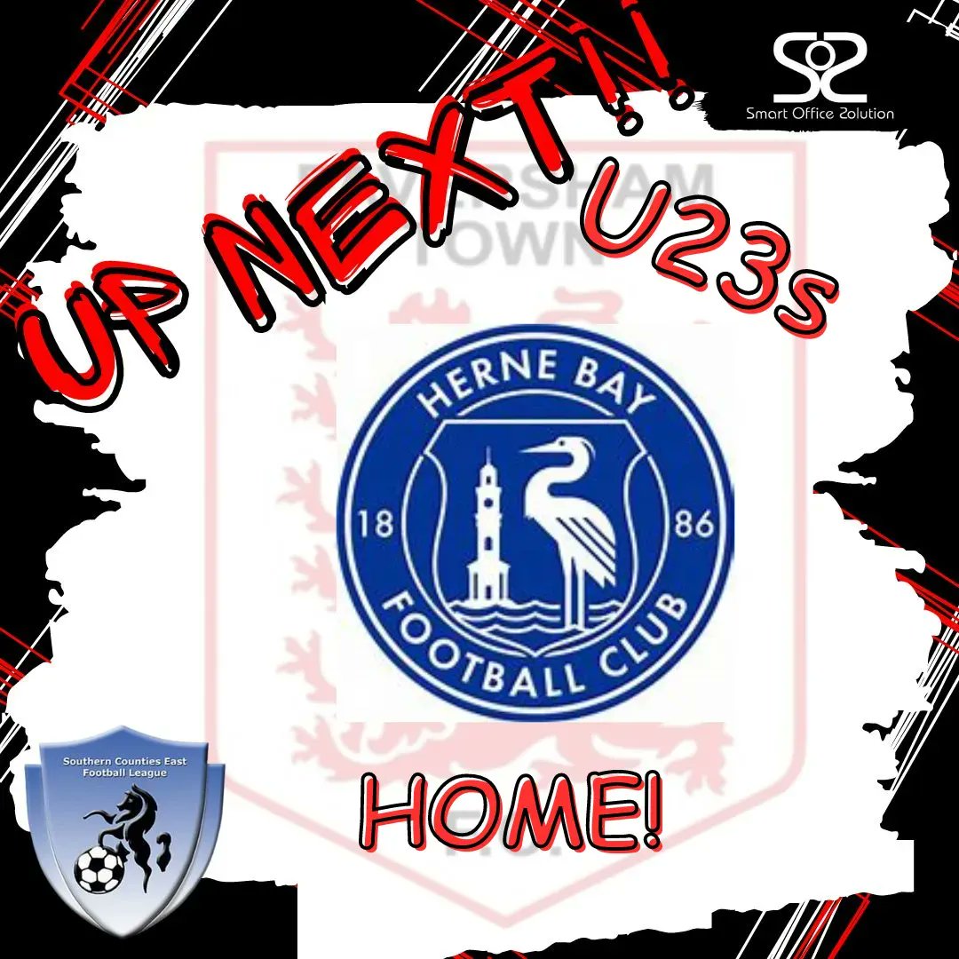 Up Next!!
Our U23s welcome Herne Bay to the Aquatherm
🗓️ Thursday 31st August
🎫 FREE ENTRY
🕒 KO 7.45pm
🏟️ The Aquatherm Stadium, Salters lane
📍 ME13 8ND
🏆 SCEFL development
🍔 Food Den will be open serving food, teas and coffee
#yourtownyourclub #SCEFL #derby