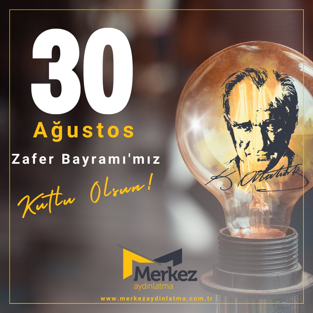 merkezaydinlatm's tweet image. 30 Ağustos Zafer Bayramı'mız Kutlu Olsun!

#merkezaydınlatma #ledampul
#aydınlatma #ledlamp #evdekorasyonu #lamba #lamp #aydınlatmateknolojileri #smartlighting #toptanelektrik #elektric #gebze #dekoratifaydınlatma #design #ledspot #spot #luxury #ledpanel #ligthing #lightingdesign
