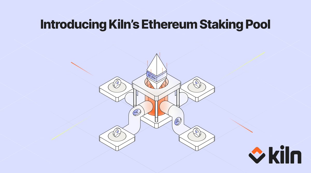 Kiln_finance's tweet photo. 🚀 Get ready for the imminent launch of Kiln's Ethereum Staking Pool this September!

👥 Let your users stake from any amount of ETH, reap daily rewards, and enhance ecosystem participation. No more 32 ETH minimum!

⛓️ Integrate with ease, set your fees, choose your node-operators and liquidity options, and enjoy a tailored staking user experience. 100% on-chain and transparent.

👉 Learn more about Kiln’s Staking Pool on our blog post: https://t.co/x3I4XHeVIt