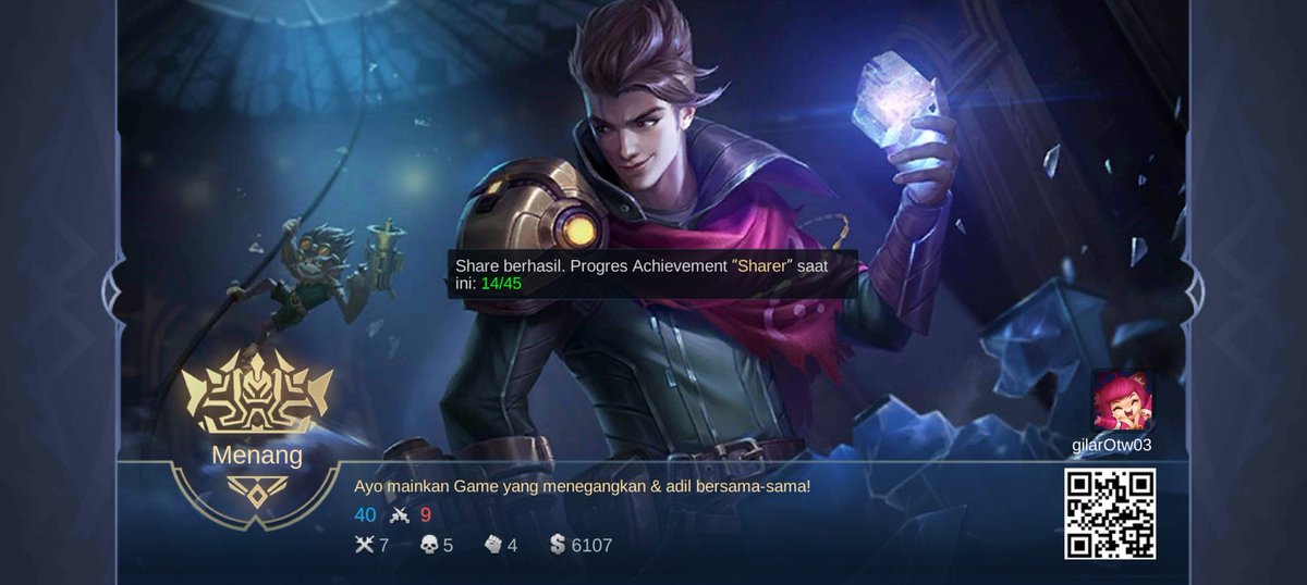 gilartw's tweet photo. Ayo bergabung dengan tim saya, tantang semua Player MOBA terbaik bersama! 
https://t.co/0GIKRHlnes Triple killeds https://t.co/GhhuijsvdS