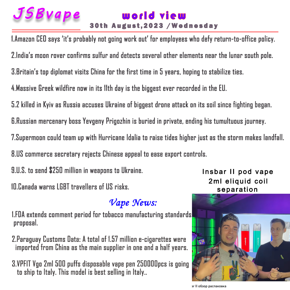 jsbvape.com world view.
30th August,2023.

😄
.
#vapeJapan #vapeIndonesia #vapePhilippines #vapeAustralia #vapeCanada #vapeChile #vapeCyprus #vapeCzech #vapeFrance #vapeGermany #vapeItaly #vapeJapan #vapeMalaysia #vapeNetherlands #vapeNewZealand #vapeNorway #vapeSpain