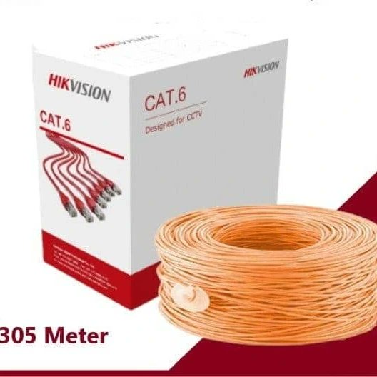 KaseddeBenjami3's tweet image. "Enhance your CCTV connectivity with Hikvision CAT6 cables featuring pure copper, ensuring reliable and high-quality video transmission. #Hikvision #CCTV #PureCopper"