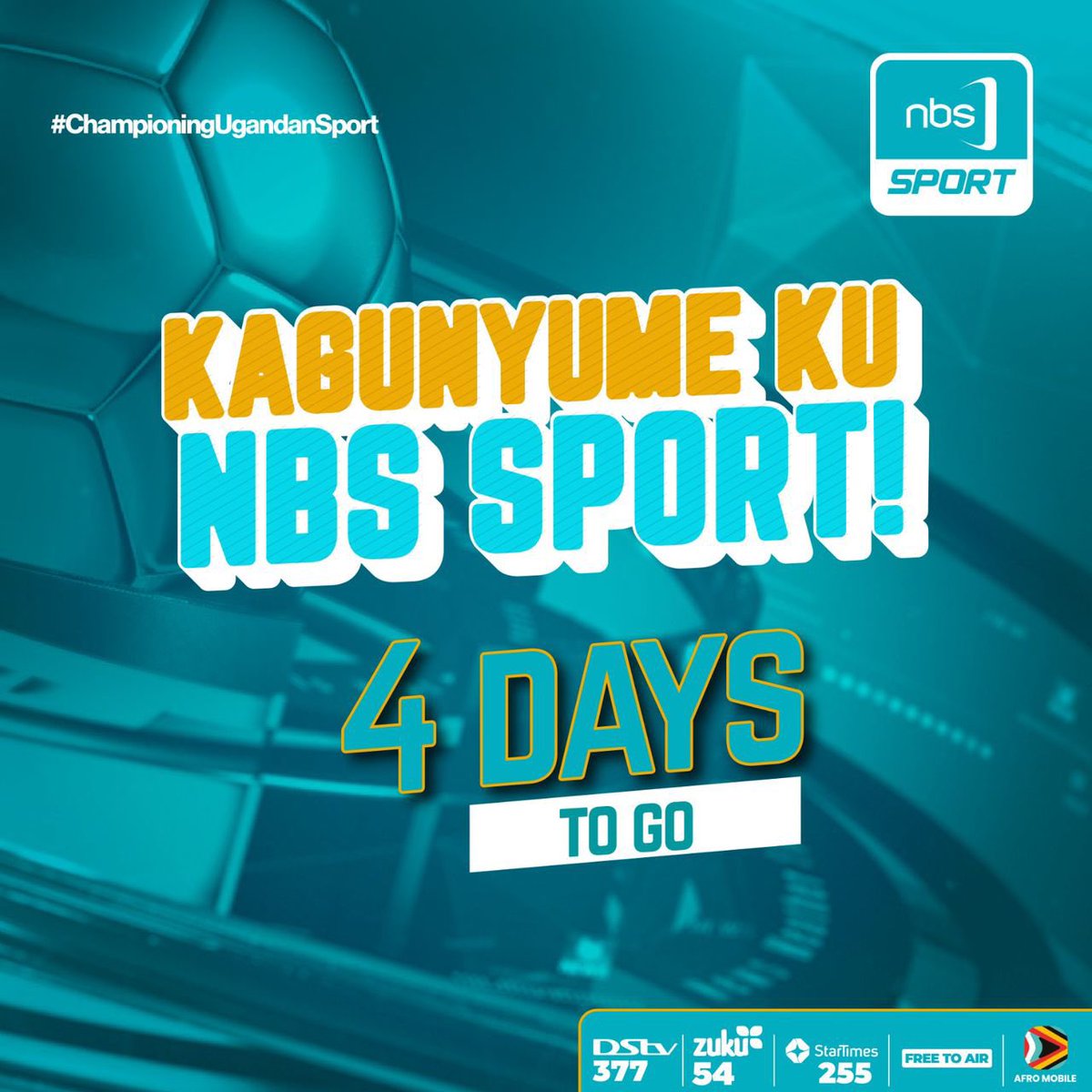 Something big is coming on @NBSportUg !

#NBSportUpdates | #ChampioningUgandanSport