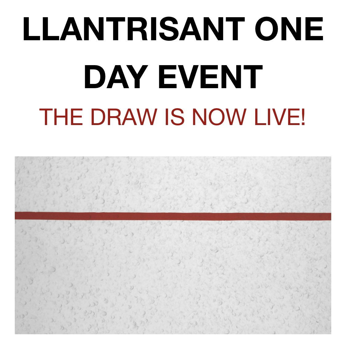 LLANTRISANT ONE DAY EVENT

The draw is now live, link here: docs.google.com/spreadsheets/d…