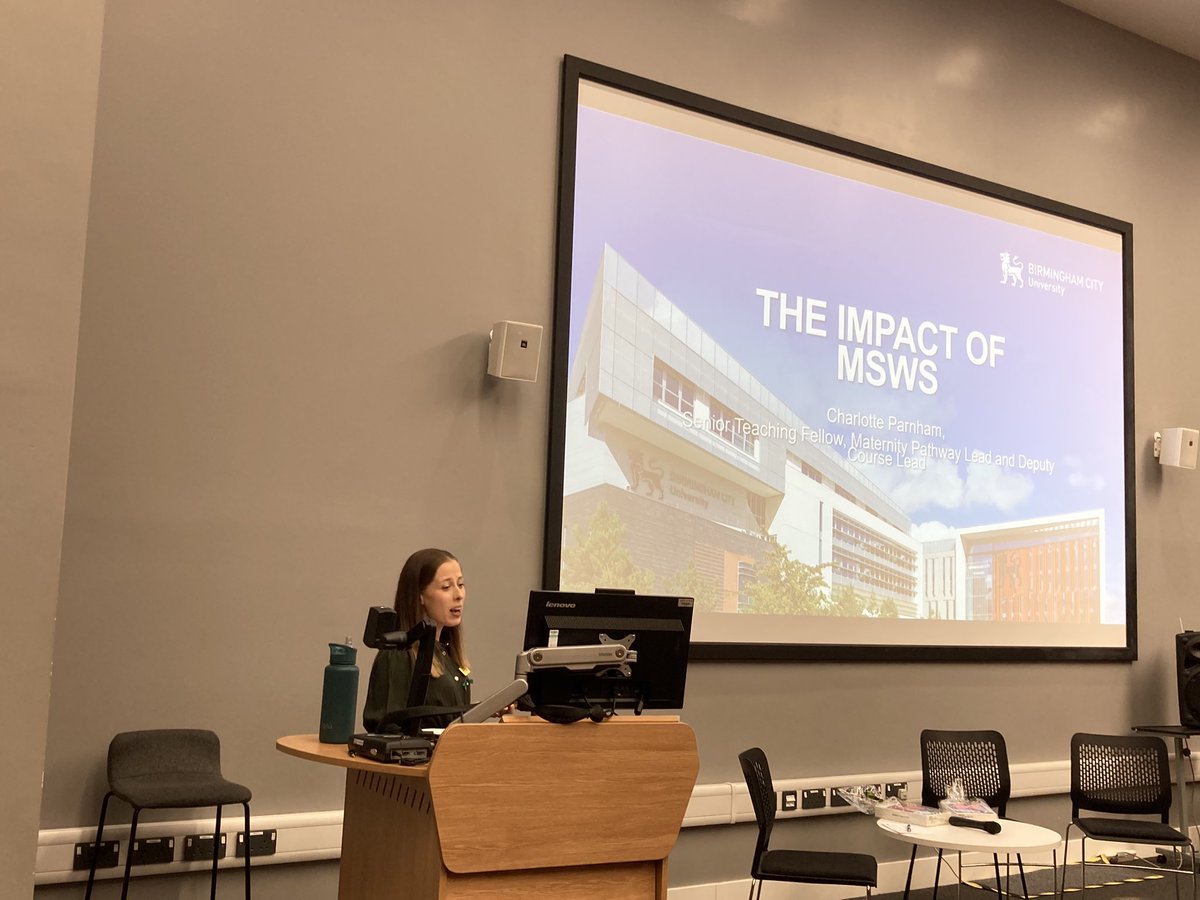 Lisa Jesson (@lisaajesson) on Twitter photo Maternity Support Worker Conference at Birmingham City University
looking forward to hearing from fantastic speakers today! <a href="/lucyjohnson_NHS/">Lucy Johnson</a> <a href="/kerrifeeney1/">Kerri Feeney</a> <a href="/NHSE_WTE/">NHS England Workforce, Training and Education</a> <a href="/CharlotteGrain9/">Charlotte Parnham</a> <a href="/DeeWils141213/">Dee Wilson</a> <a href="/sallyashtonmay/">Sally Ashton -May</a> <a href="/HeatherB_RCM/">Heather Bower</a> Maternity Support Worker Conference at Birmingham City University
looking forward to hearing from fantastic speakers today! <a href="/lucyjohnson_NHS/">Lucy Johnson</a> <a href="/kerrifeeney1/">Kerri Feeney</a> <a href="/NHSE_WTE/">NHS England Workforce, Training and Education</a> <a href="/CharlotteGrain9/">Charlotte Parnham</a> <a href="/DeeWils141213/">Dee Wilson</a> <a href="/sallyashtonmay/">Sally Ashton -May</a> <a href="/HeatherB_RCM/">Heather Bower</a>
