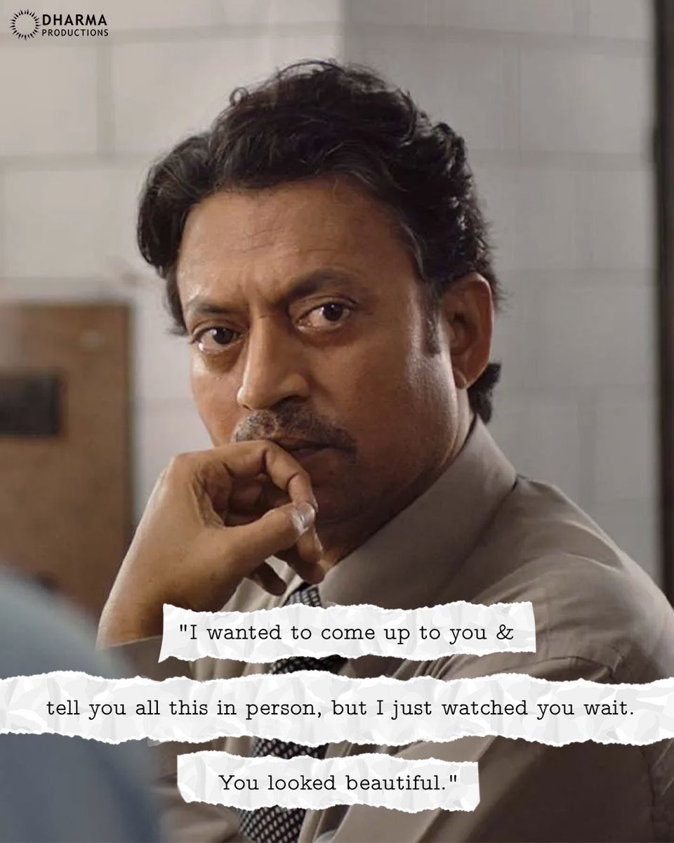 All hearts when Saajan said this - 🫠

#TheLunchBox #IrrfanKhan