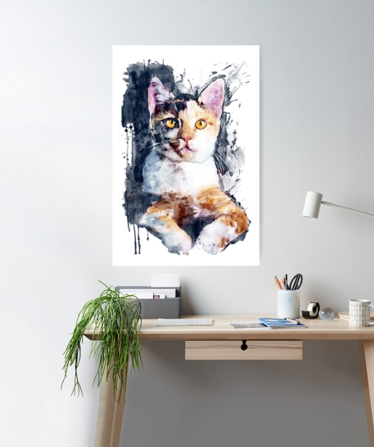 ArtSyndrome75's tweet photo. https://t.co/Mqvd6ADuqY

#cat #tabbycat #pet #redbubble #redbubbleartist #catposter #cutecat #watercolorpainting #findyourthing https://t.co/CKwU3um7w1
