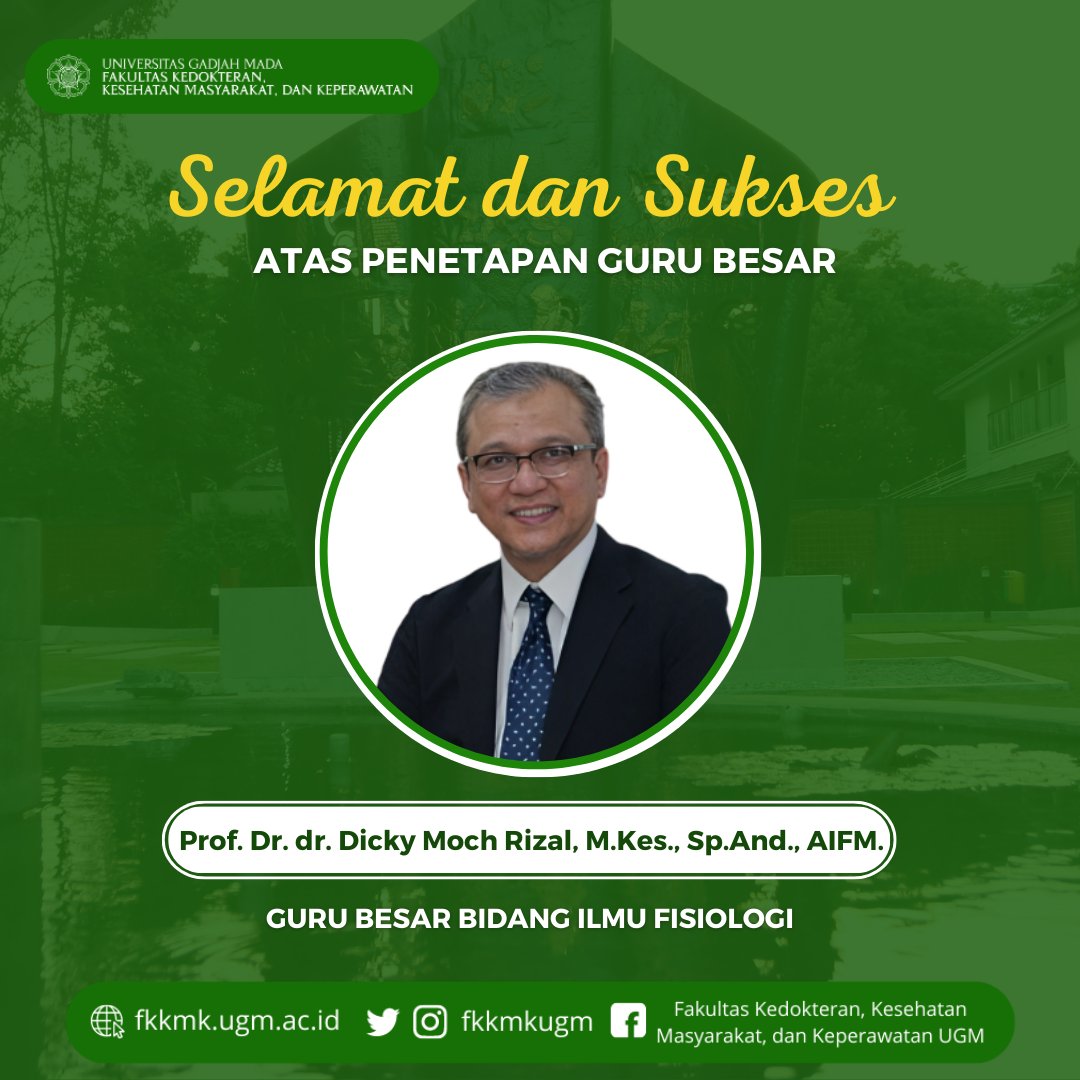 fkkmkugm's tweet photo. Selamat Prof Ismail, Prof Dwi Cahyani, dan Prof Dicky https://t.co/qAg88BvOEW