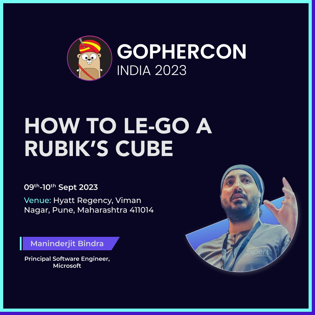 GopherConIndia's tweet image. Exciting news! Maninderjit Bindra, Principal Software Engineer at Microsoft, will be speaking at #GopherConfIndia2023.

He&apos;s known for his expertise in scalable cloud solutions, open-source contributions, and speaking at events like Kubernetes Forum.

#GopherConIndia #GCI23