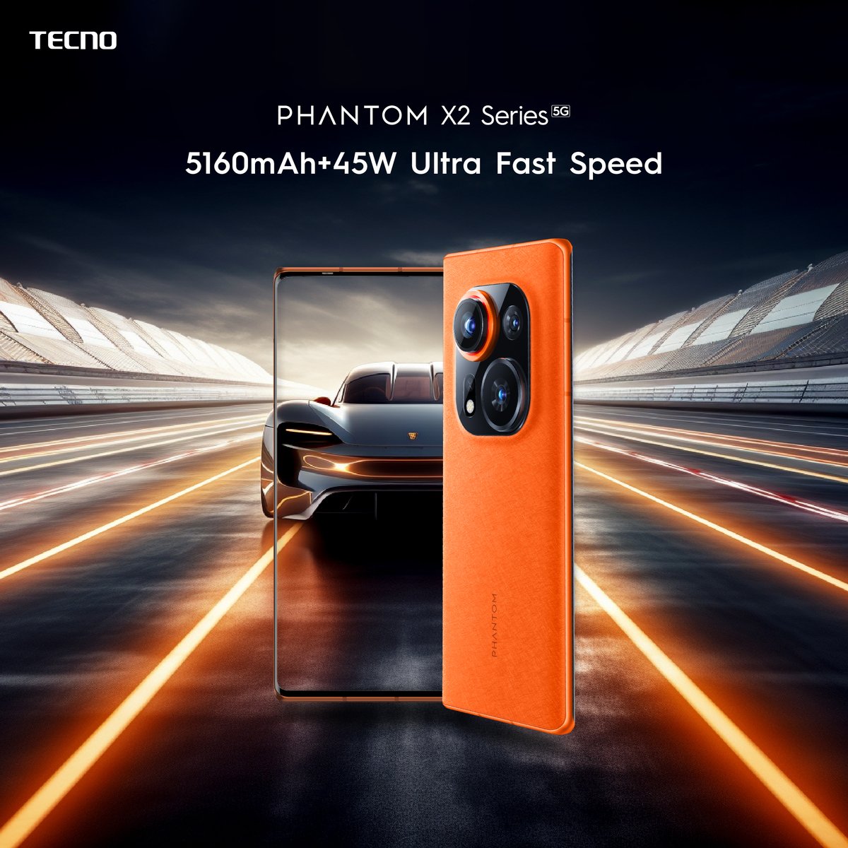 TECNOMobile254's tweet photo. Pit stops are quick, but Phantom X2 charging? Even quicker! 🏁🔋
Get your device today from the nearest authorized TECNO  store.

RRP Ksh 89,999

#TECNO #PhantomX2Series #BeyondExtraordinary https://t.co/qB9nadyHbM