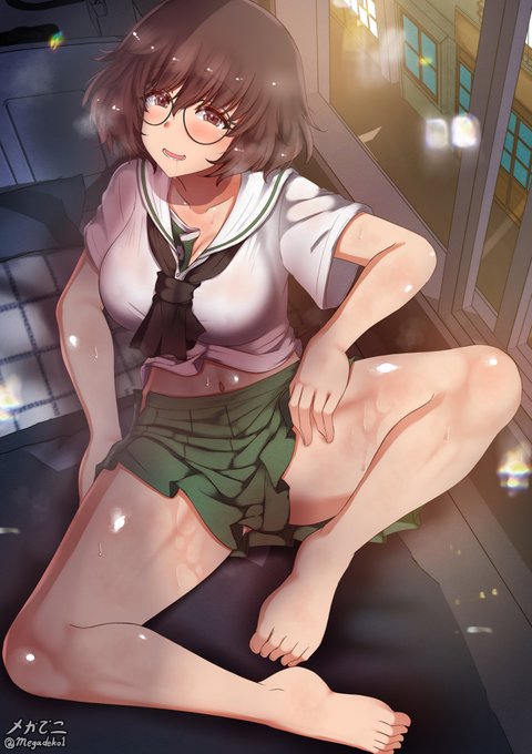 夏の夜は暑いです🤭💦 