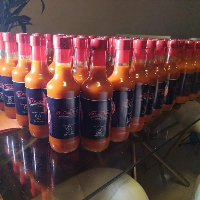 76kuv's tweet photo. We have started our chillie sauce business we sell each bottle R50 https://t.co/4e4vqhwVjw