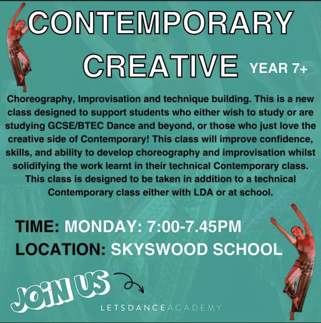 Stags_dance's tweet photo. Our friends @_LetsDance have a new class to support young dancers interested in creative choreography leading to GCSE and btech courses - new for Sept - why not give it a go. @stags_official https://t.co/X7u0OE98lJ