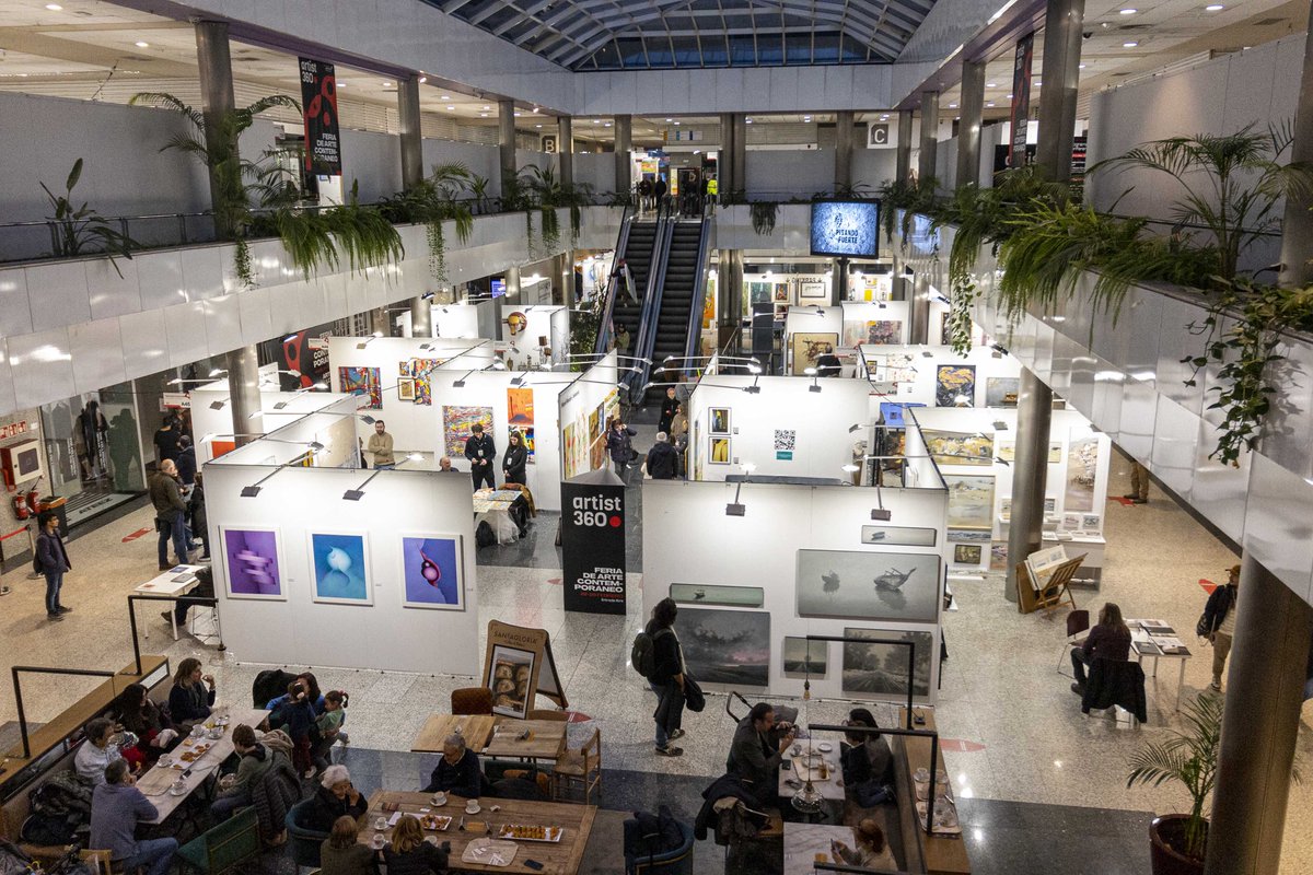 RobertoEspacios's tweet photo. ‼️Vuelve #Artist360 #ArteContemporáneo, una #feria para todos los públicos‼️
📅Del 14 al 17 septiembre
📍 Centro Convenciones Hotel Ilunion Pío XII. Madrid. Gratuita
☑ + 60 expositores
▶️ +info: https://t.co/8fBTOuDdaI vía @Visita_Madrid #feriadeartecontemporaneo #feriadearte https://t.co/XUWCjrwuhL