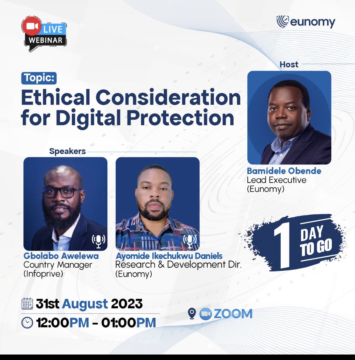 eunomy_io's tweet photo. Join our team of experts as they discuss how Eunomy, an automated #cybersecurity, #governance and operation platform, can help you stay up to date with the ever-evolving cybersecurity regulations.

To save your slot, register here: https://t.co/4Z7oEUs1up https://t.co/FmCuxPqzVz