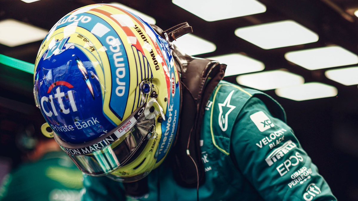 ElReyGuiri's tweet image. Alonso en dos años con Alpine: 162 puntos

Alonso en trece carreras con Aston: 168 puntos

No nos despiertes de este sueño 💚