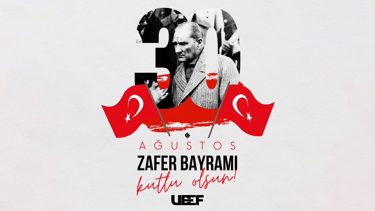 Bağımsızlığımız için en büyük zafer olan Büyük Taarruz'un 101. yılında Ulu Önder Gazi Mustafa Kemal Atatürk'ü, silah arkadaşlarını ve savaşta kan dökmüş bütün şehitlerimizi saygıyla anıyoruz.

30 Ağustos Zafer Bayramı Kutlu Olsun! 🇹🇷
