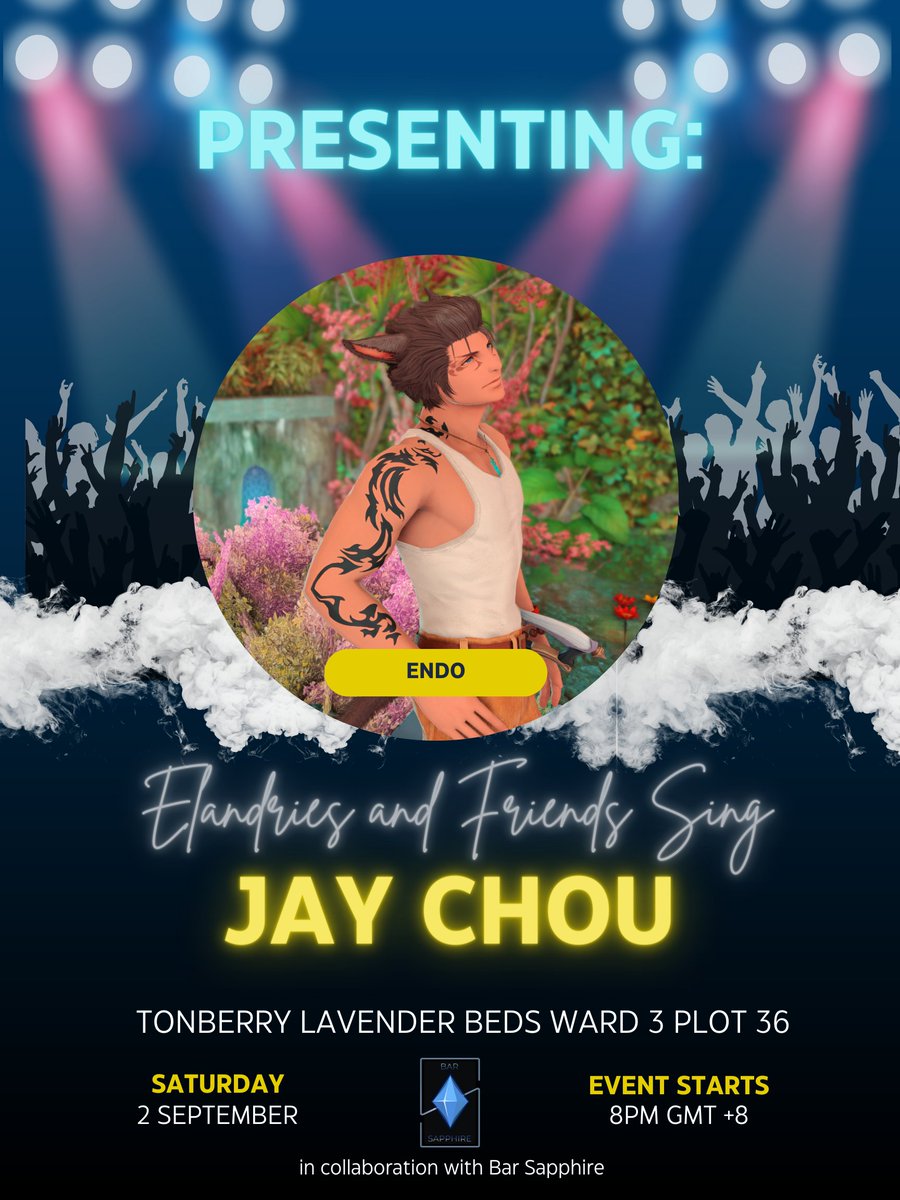 ElandriesR's tweet photo. Blazing in as well are @takehiro_endo and @LacielDulac (in their first event!) with well loved songs like 青花瓷 and 说好不哭. Catch them this Saturday!
#ElementalDC #JayChou #EAFS https://t.co/275tcJuN4o
