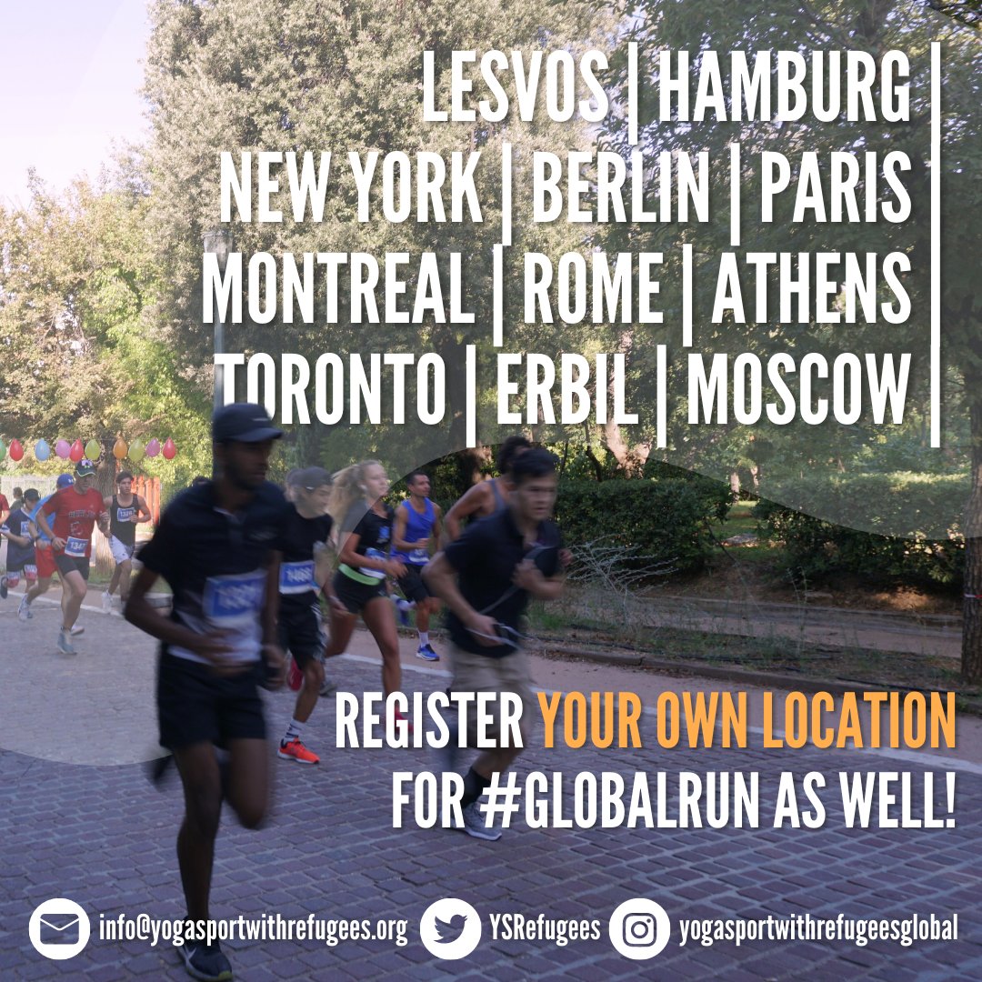 YSRefugees's tweet photo. If you are also, tired of the inhumane way displaced people are treated due to European border policies. Then join us and set a sign of inclusion and kindness for a better Europe. Run with us in solidarity on  10/09 and let's be #strongertogether https://t.co/brhwRMUE18