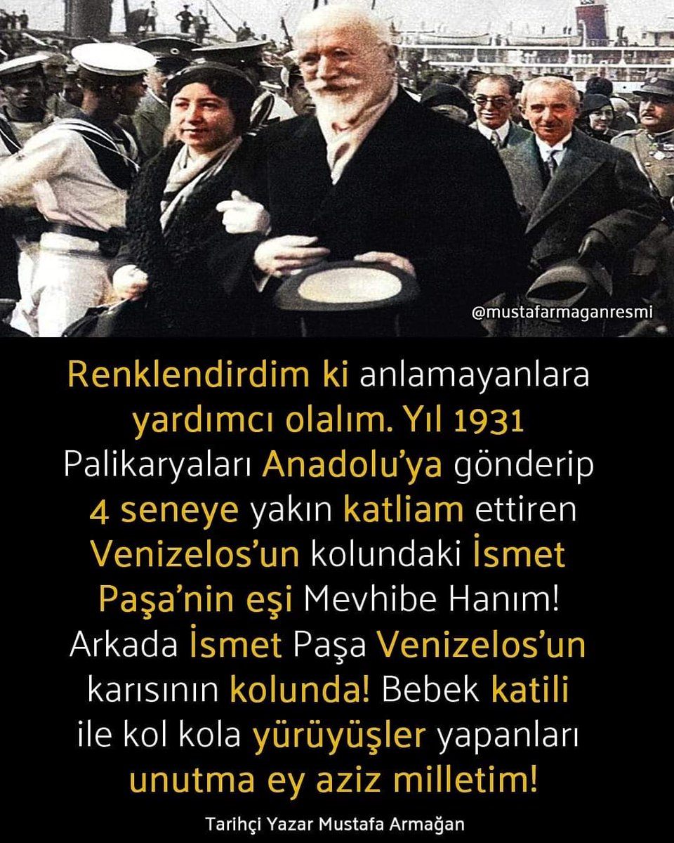 Bir asırdır Türk'ün aklıyla alay ediyorsunuz.

Yalan tarihin ipini çekecegiz. 

#30AgustosZaferBayrami