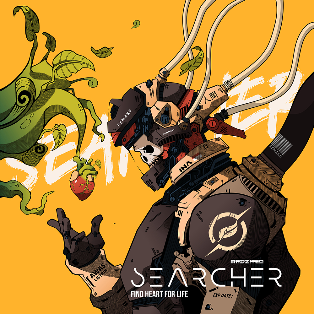 madz4en's tweet photo. "Searcher" wants to depict where humans are always looking for Life and Origin.

Artstation : https://t.co/psYxnNk2Ab
Behance : https://t.co/UisVqJrqH7

#Astronaut #Mecha #SciFi #Skull #Heart #CorelDRAW #CoverArtwork #CoverIllustration #Behance #ArtStationHQ https://t.co/4PowXgFqg0