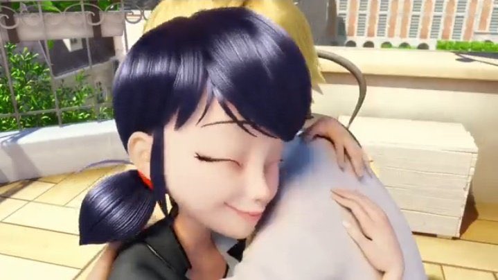 prinzzesaalive's tweet image. #MLBS5Spoilers #MLBACTION I can’t believe it’s all real 🖤 Marinette is boss she is driving Adrian AHHH hahaha and huggings