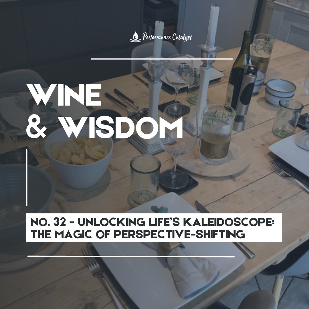 Wine &amp; Wisdom Blog #4 - Unlocking Life’s Kaleidoscope: The Magic of Perspective-Shifting

This month, we explored The Magic of Perspective-Shifting. Our perspectives are the lenses through which we see the world. he way we look at these problems.

performancecatalyst.co.uk/project/unlock…