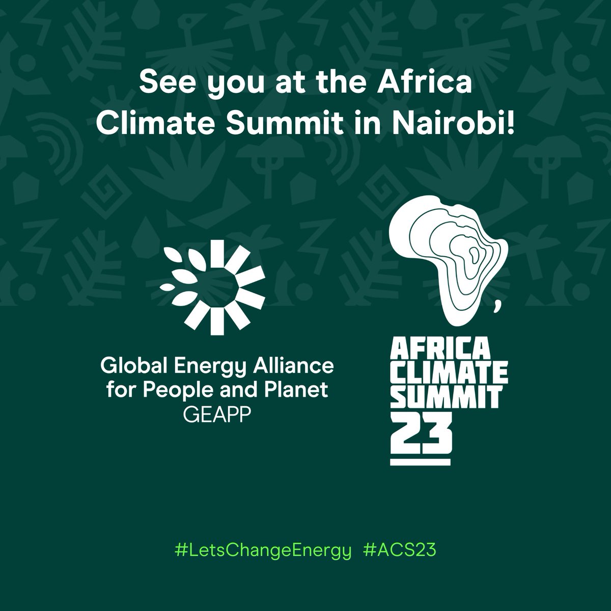 EnergyAlliance's tweet photo. #ClimateAction is an investment for our future.

Let's explore funding opportunities &amp; partnerships at the #AfricaClimateSummit23 to accelerate the transition to a low-carbon economy. 

Join us next week at the 🇰🇪KICC!

@AfClimateSummit @ngangaj @Environment_Ke @_AfricanUnion https://t.co/MSNRucvUB4