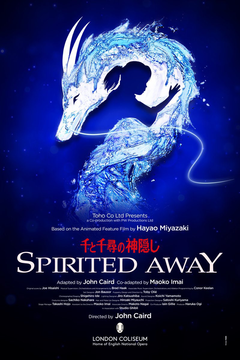 First look at the poster artwork for #SpiritedAway, coming to London Coliseum from April 2024. It’s also your last chance to sign up for early access to tickets, with a pre-sale starting 5th September at 10am (UK time). Sign up here: spiritedawayuk.com #千と千尋の神隠し