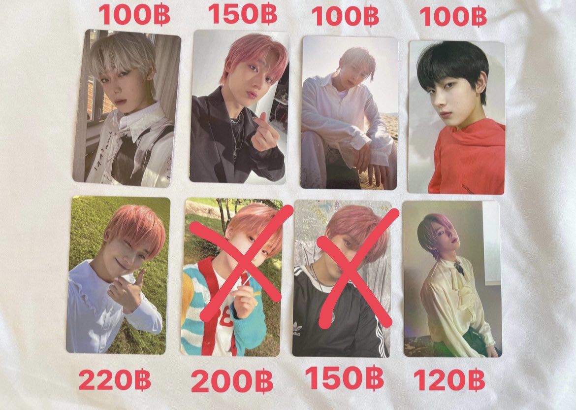 สนใจใบไหนDMมาสอบถามหรือต่อราคาได้นะคะ🙏🏻
#ตลาดนัดENHYPEN #ตลาดนัดเอนไฮเพน