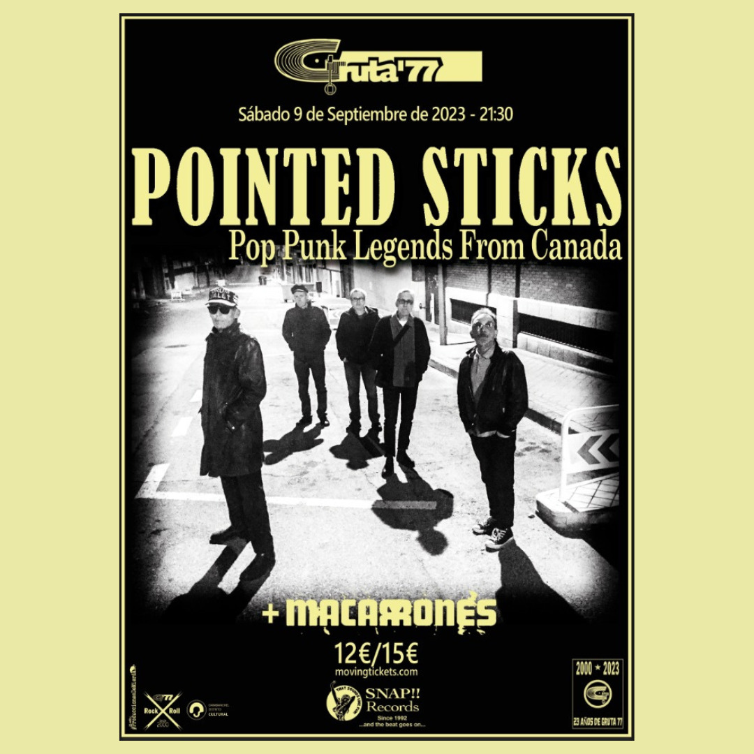 Amores. La bestia se despereza de su letargo. Un mes de chanclas y bermudas es más de lo humanamente deseable y, por ello, estamos deseando ponernos el uniforme y asaltar el escenario de <a href="/gruta77madrid/">Gruta 77</a>. El próximo sábado 9 de septiembre estaremos acompañando a @PointedSticks1