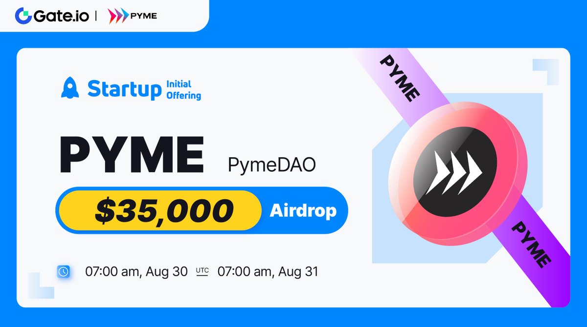 DolphinLee9's tweet photo. ๐ฅ $35.000 AIRDROP MIแปN PHร cแปงa Pyme ๐ฅhttps://t.co/5l9t3aKllb
Claim NOW: https://t.co/ZT2R0scxQP
#PymeLaunch #PymeDAOJoin https://t.co/GzTTE6nJrO