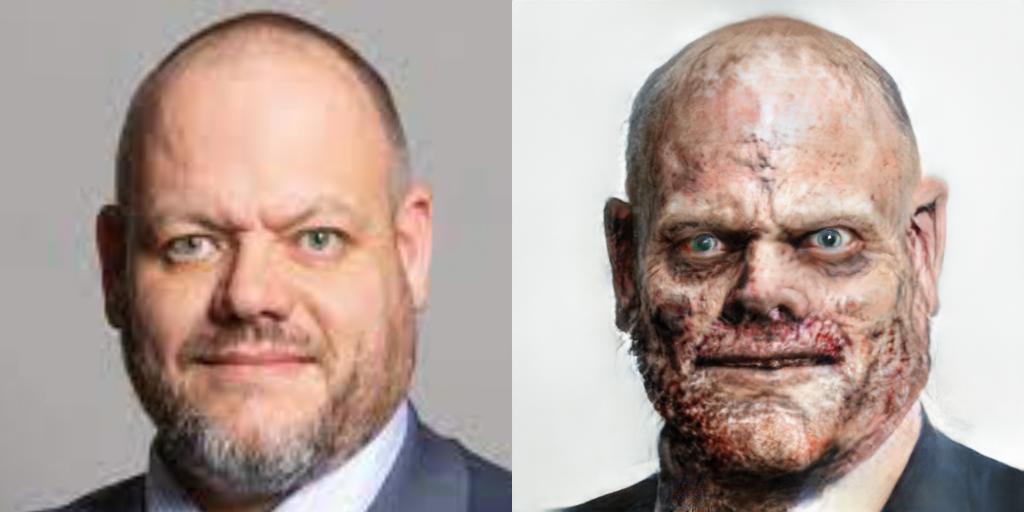 MittensOff's tweet image. Evening midnight club.
Mark Jenkinson - The Workington Zombie or Thanos with a hangover?
Don't have nightmares...#FollowBackFriday 
#ToriesOut421 #JenkinsonOut #ZombieGovernment