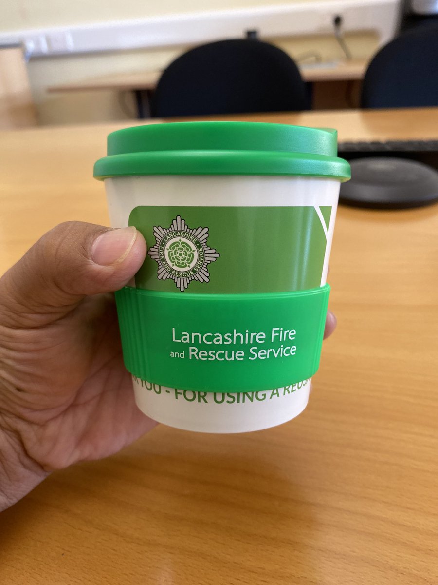 '♻️ Thrilled to see my workplace embracing #sustainability! Love that we've switched to reusable cups for our drinks instead of disposable ones. Small changes like this make a big difference! 🌱💚 @LancashireFRS 

#SustainableOffice #EcoFriendlyWorkplace #ReduceReuseRecycle