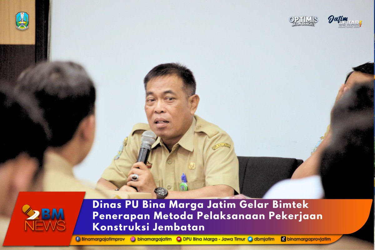 dbmjatim's tweet photo. #sobatbima ,

Keterbatasan SDM bukan alasan bagi @dbmjatim untuk memberikan pelayanan publik yang optimal pada masyarakat.
Sebagai solusi keterbatasan itu, @dbmjatim secara rutin menggelar bimtek kebinamargaan guna mencetak SDM tenaga sipil berkualitas. 

https://t.co/wEUQTrW5in https://t.co/KxCe215Gnt