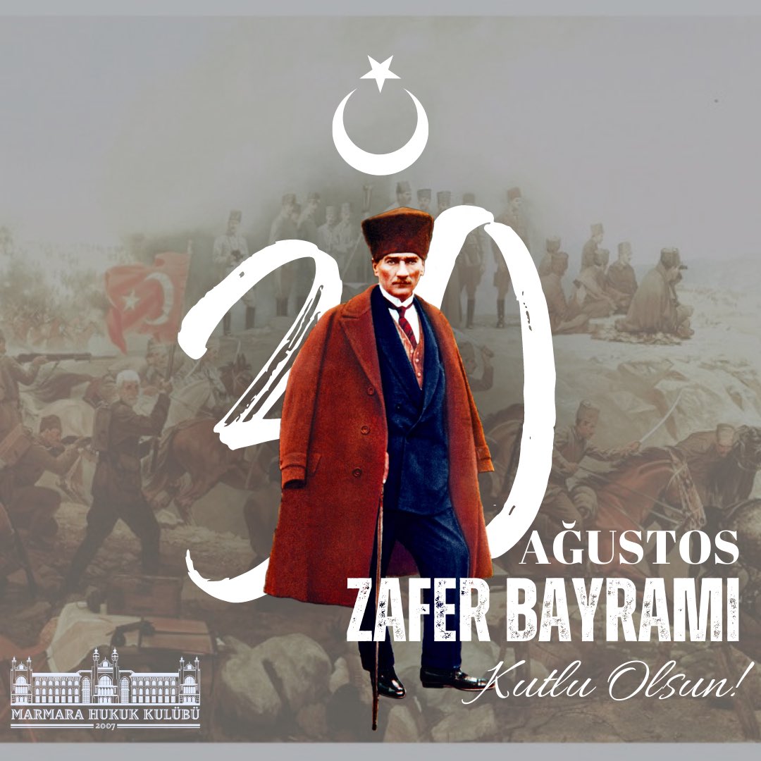 “Evet, mutluyum çünkü başardım.” Gazi Mustafa Kemal Atatürk 

Türk milletinin bağımsızlığının, vatan mücadelesinin, onurunun 101. Yılı kutlu olsun! Başta Gazi Mustafa Kemal Atatürk ve silah arkadaşları olmak üzere bu destanın her kahramanını sevgi, saygı ve minnetle anıyoruz.