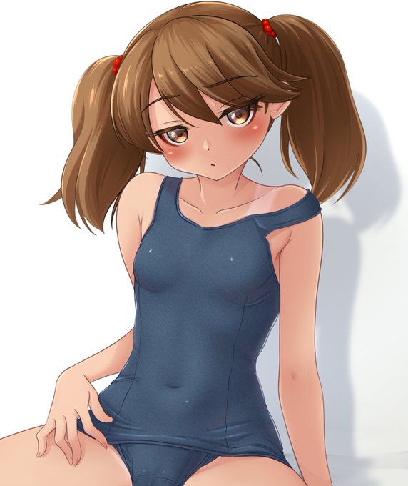 日焼けスク水RJ#艦これ #龍驤マイクロビキニ付きはこちら 