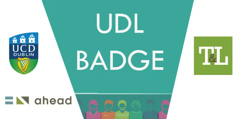UCD Access & Lifelong Learning (@ucdforall) on Twitter photo Interested in Universal Design for Learning #UDL? Why not join the 3000+ who've already completed the #UDLbadge across Ireland! We're running this free 10-week course again with <a href="/aheadireland/">AHEAD Ireland</a> <a href="/ForumTL/">National Forum T&L</a> starting 2 October. Register today tinyurl.com/fvdv46d7 #UDLHE #UDLforFET Interested in Universal Design for Learning #UDL? Why not join the 3000+ who've already completed the #UDLbadge across Ireland! We're running this free 10-week course again with <a href="/aheadireland/">AHEAD Ireland</a> <a href="/ForumTL/">National Forum T&L</a> starting 2 October. Register today tinyurl.com/fvdv46d7 #UDLHE #UDLforFET